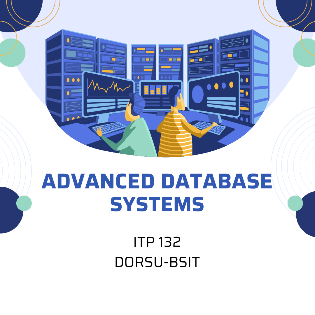ITP 132- Advanced Database Systems 3 -A [TTH 5:30-7:00]
