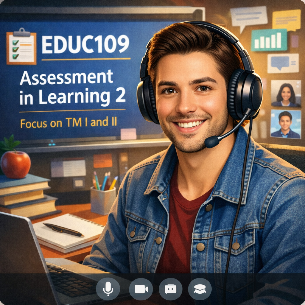 Assessment in Learning 2 with focus on TM I and II